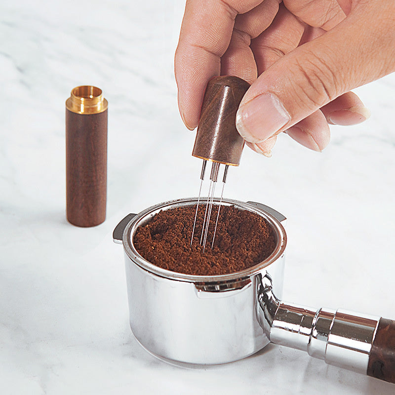 Espresso Coffee Stirrer Distributor and Leveler Tool by HitMyNeed