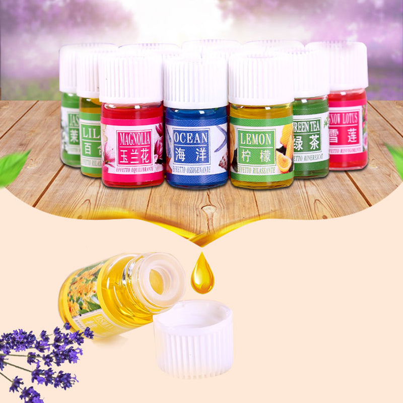 Essential Oils Set for Humidifiers (12 x 3ml) by HitMyNeed