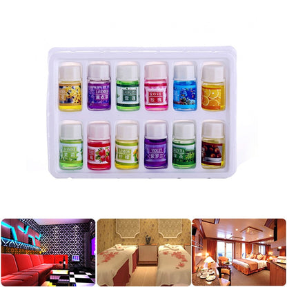 Essential Oils Set for Humidifiers (12 x 3ml) by HitMyNeed