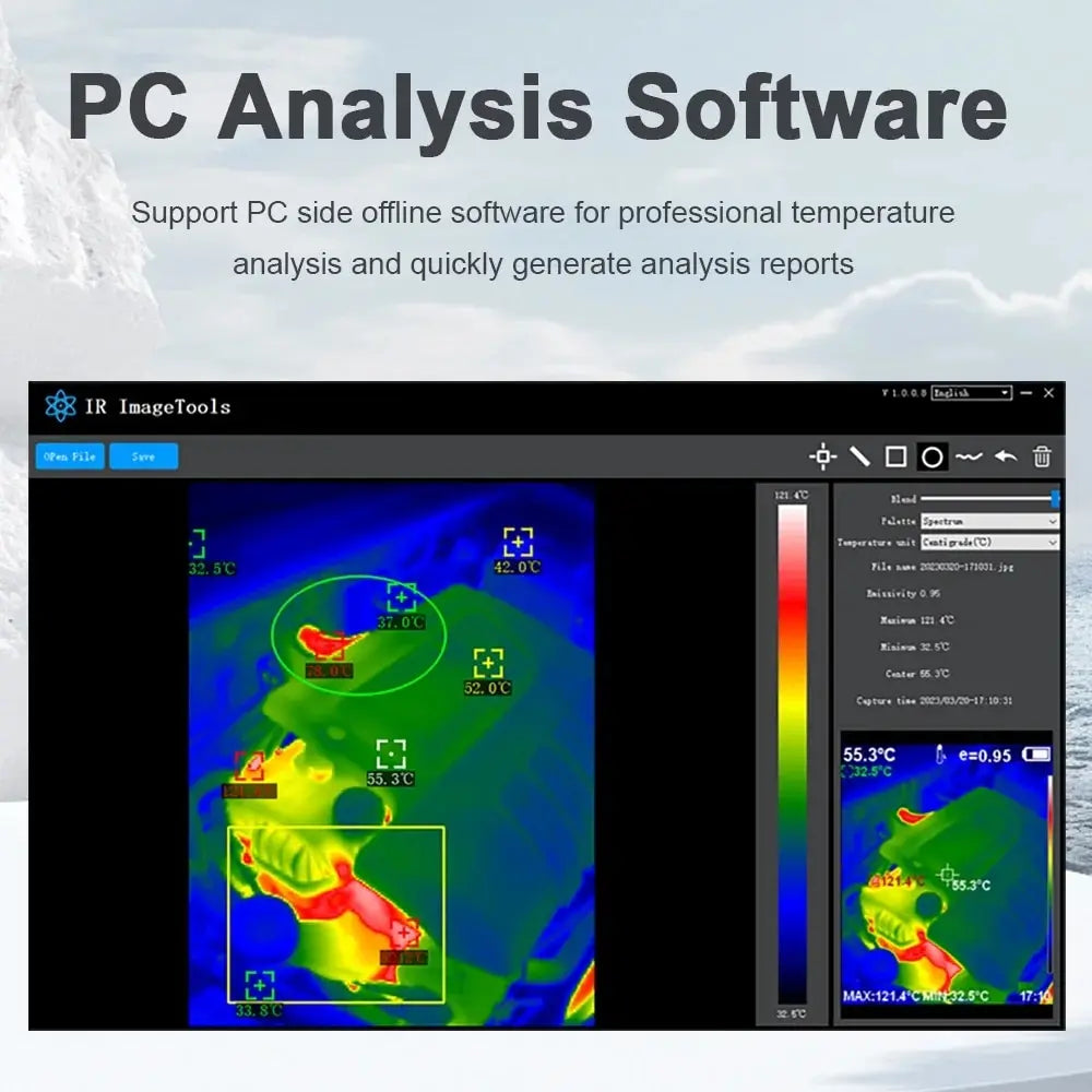 ET692C Handheld Thermal Imaging Camera 256x192 by HitMyNeed