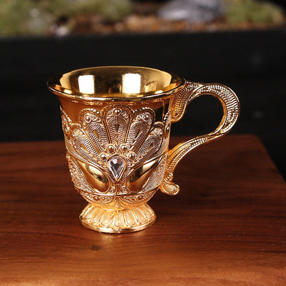 European Retro Aladdin Lamp Metal Aromatherapy Decor 30ml by HitMyNeed
