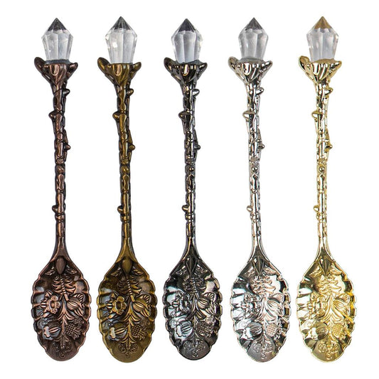 European Vintage Coffee Spoons Set (5 Pieces) by HitMyNeed