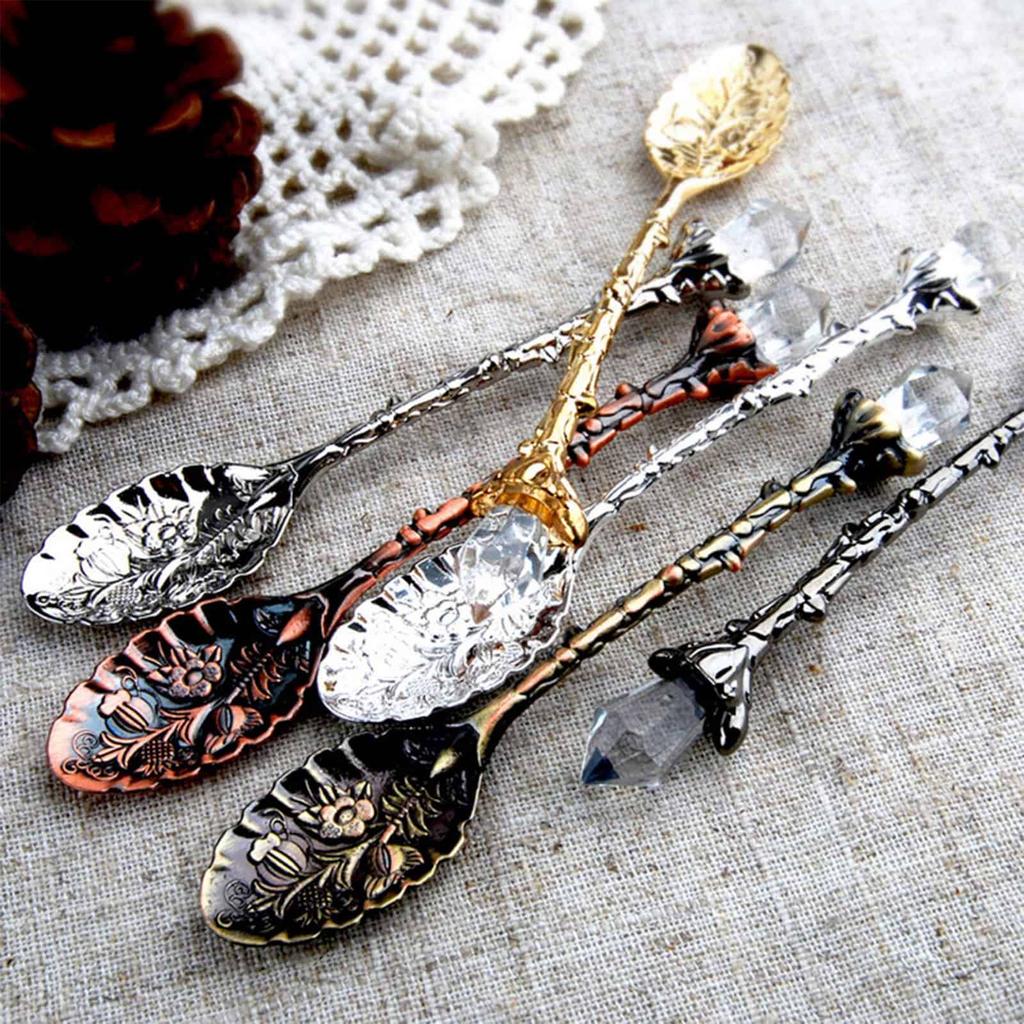 European Vintage Coffee Spoons Set (5 Pieces) by HitMyNeed
