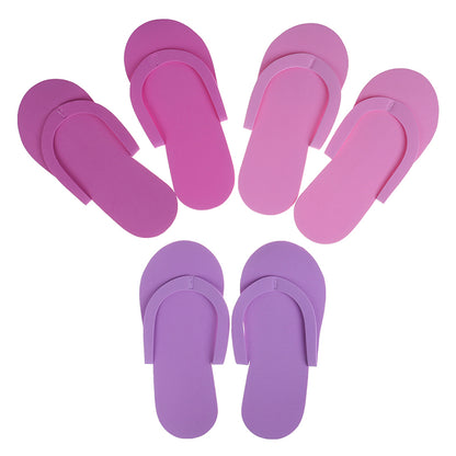 EVA Foam Disposable Pedicure Flip Flops (12 Pairs) by HitMyNeed