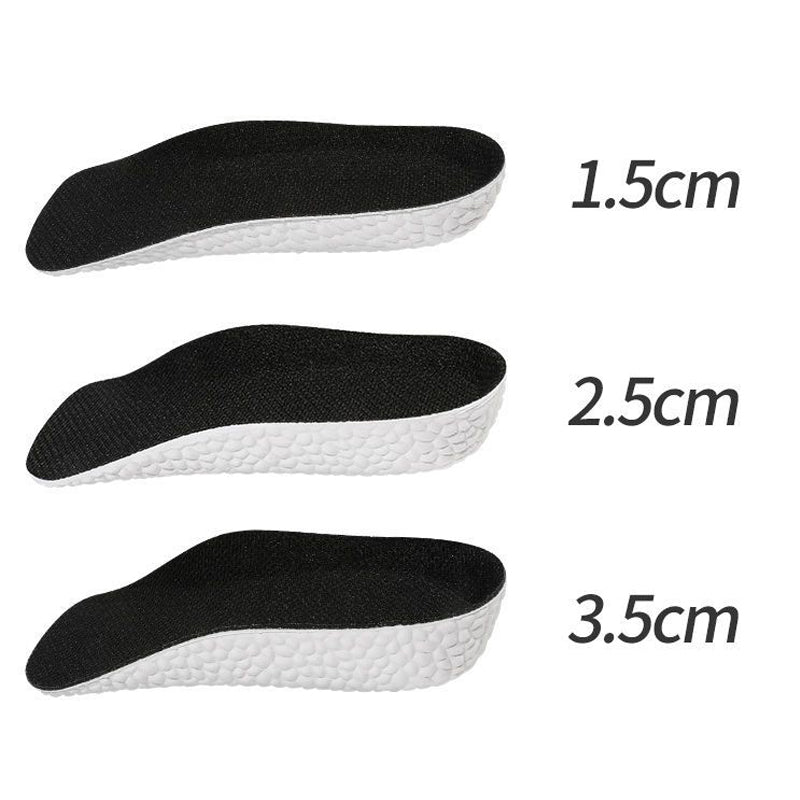 EVA Foam Height Lift Insoles (Pair) black 3-5cm by HitMyNeed