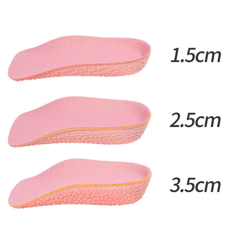 EVA Foam Height Lift Insoles (Pair) pink 3-5cm by HitMyNeed