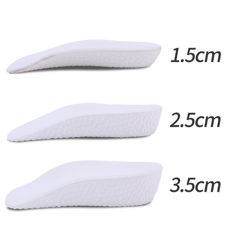 EVA Foam Height Lift Insoles (Pair) white 3-5cm by HitMyNeed