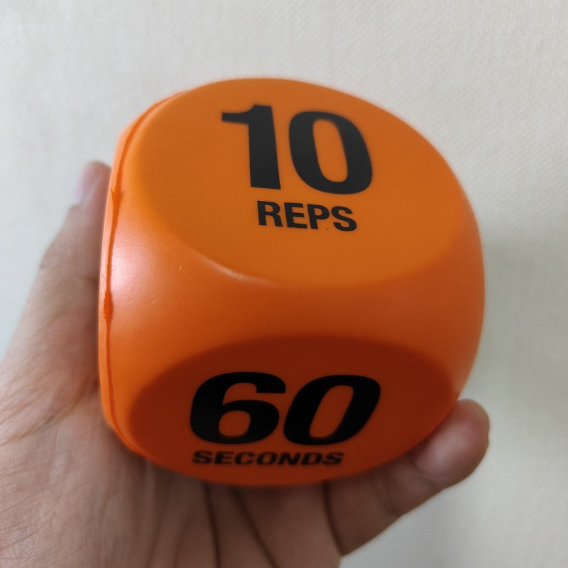 Exercise Dice Set for Fun Full-Body Workouts 1-pc-big-number by HitMyNeed