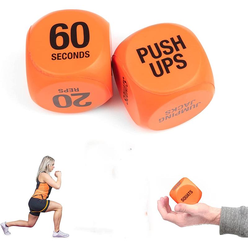 Exercise Dice Set for Fun Full-Body Workouts by HitMyNeed
