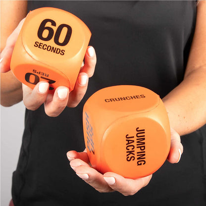 Exercise Dice Set for Fun Full-Body Workouts by HitMyNeed