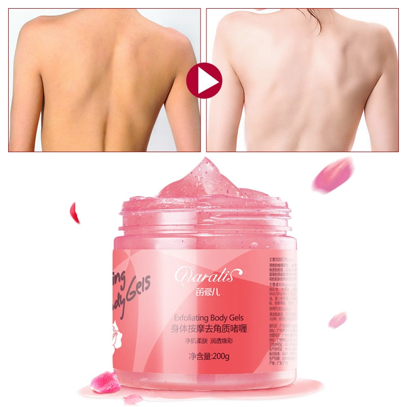 Exfoliating Body Scrub for Smooth, Radiant Skin 200g by HitMyNeed