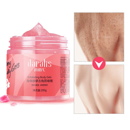 Exfoliating Body Scrub for Smooth, Radiant Skin 200g by HitMyNeed