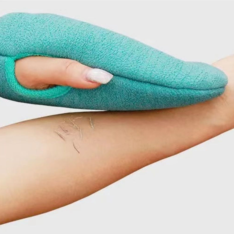 Exfoliating Body Scrub Mitt for Shower & Bath by HitMyNeed
