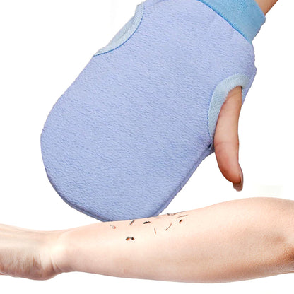 Exfoliating Body Scrub Mitt for Shower & Bath by HitMyNeed