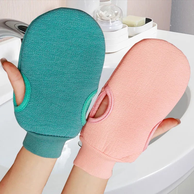 Exfoliating Body Scrub Mitt for Shower & Bath by HitMyNeed