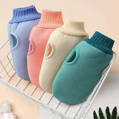 Exfoliating Body Scrub Mitt for Shower & Bath by HitMyNeed
