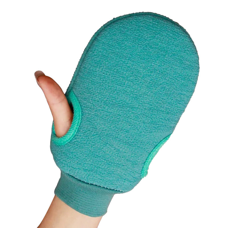 Exfoliating Body Scrub Mitt for Shower & Bath lake-green by HitMyNeed