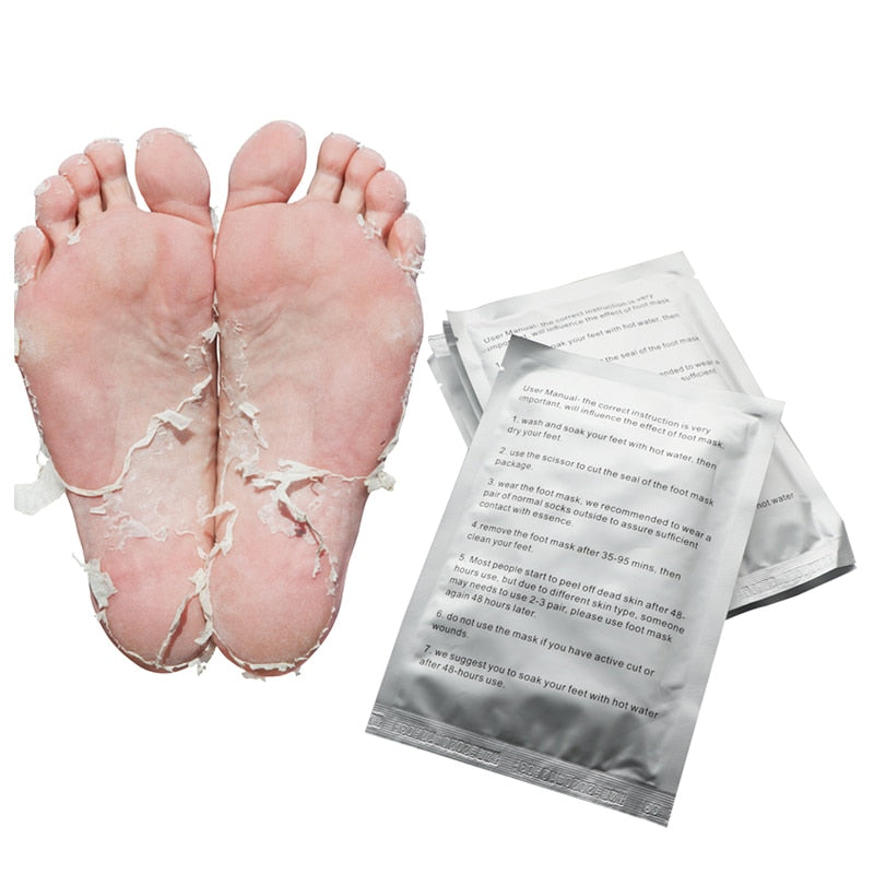 Exfoliating Foot Peel Mask for Dry, Cracked Heels by HitMyNeed