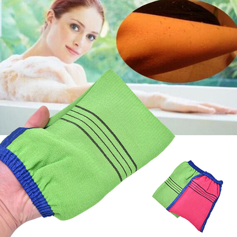 Exfoliating Mitten Shower Scrubber for Smooth Skin by HitMyNeed