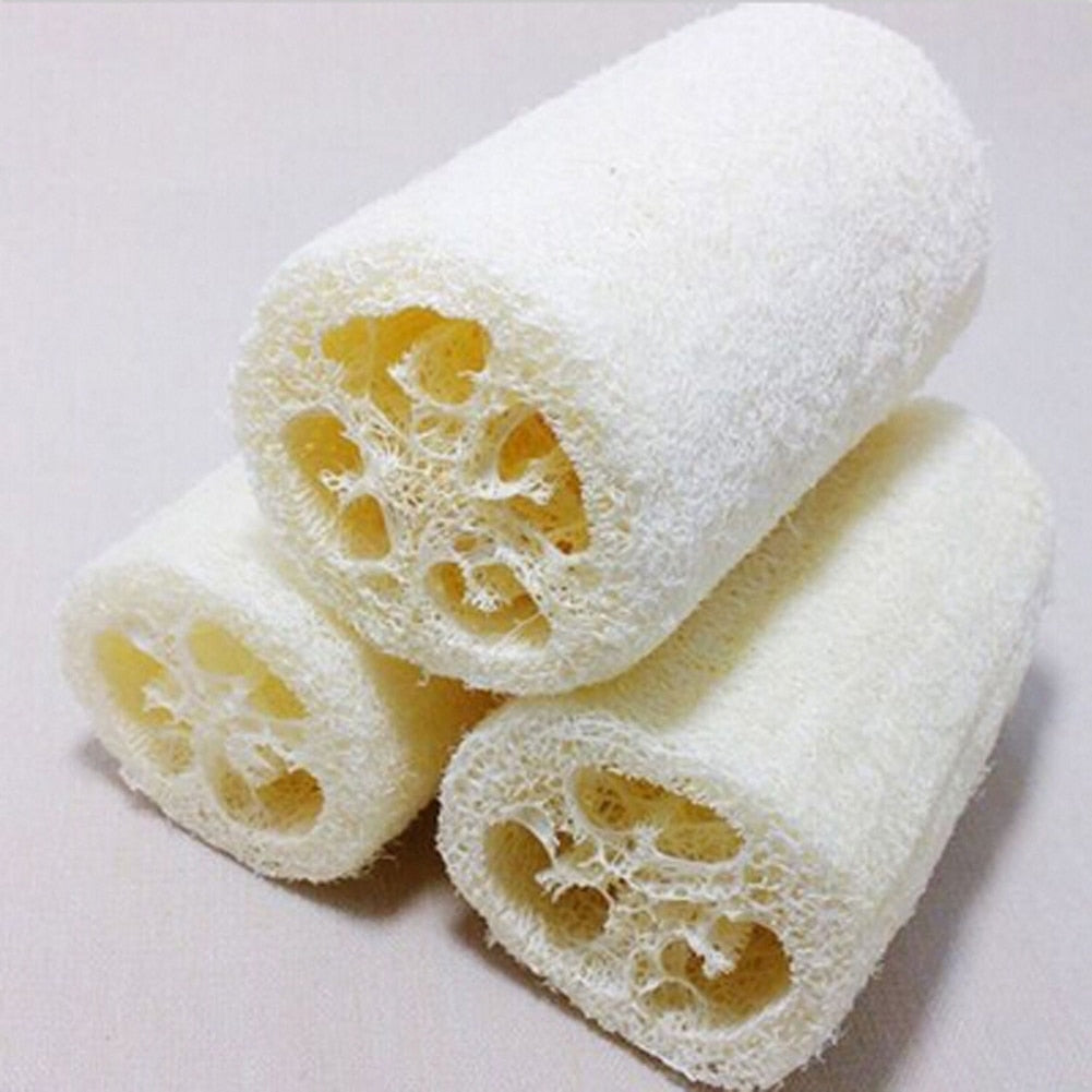 Exfoliating Natural Loofah Scrubbers, Set of 6 by HitMyNeed