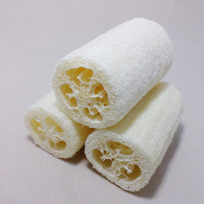 Exfoliating Natural Loofah Sponges (6 Pack) by HitMyNeed