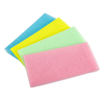 Exfoliating Nylon Bath Cloths Scrubber (5 Pack) by HitMyNeed