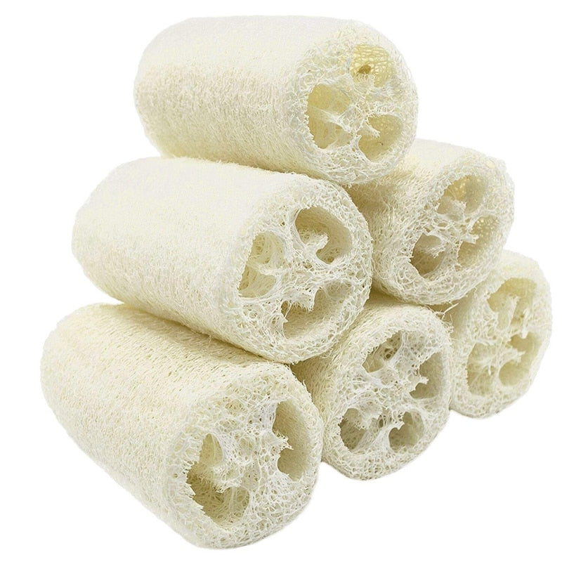 Exfoliating Organic Loofahs Set of 6 by HitMyNeed