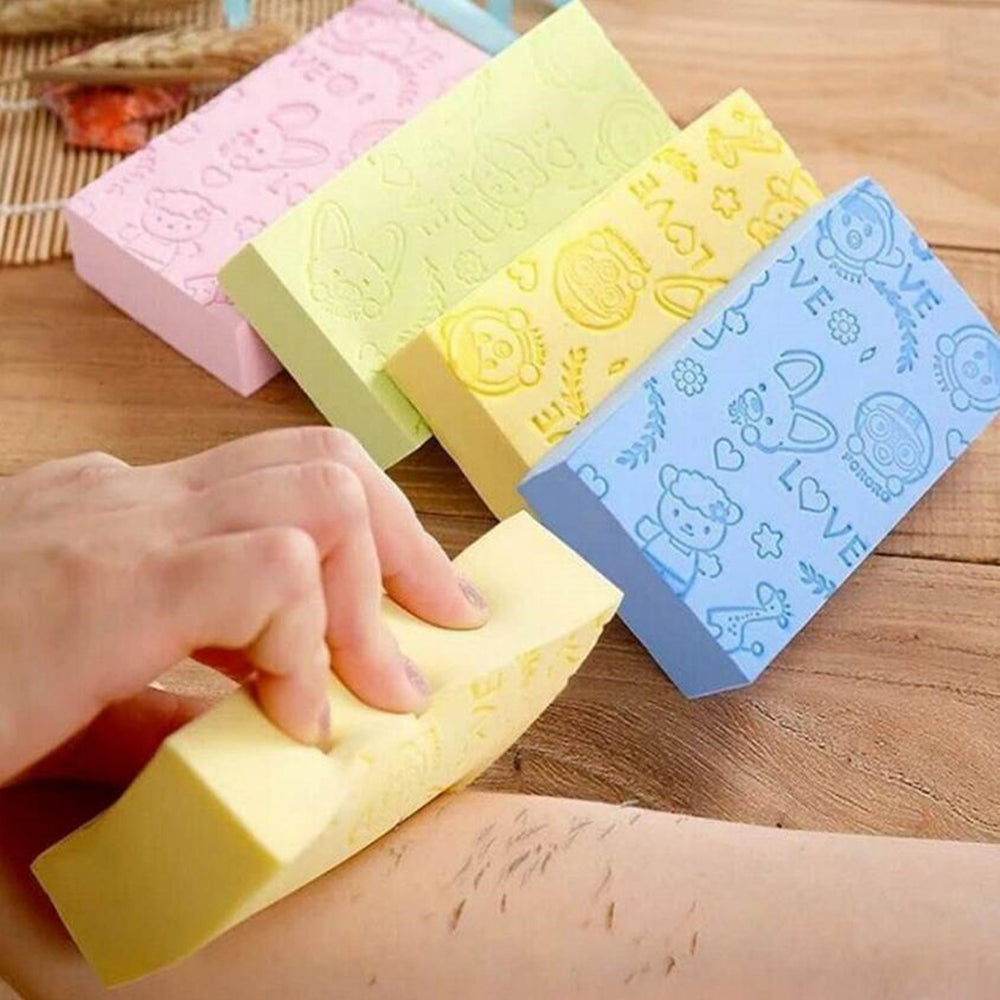 Exfoliating Shower Sponge for Gentle Body Scrub by HitMyNeed