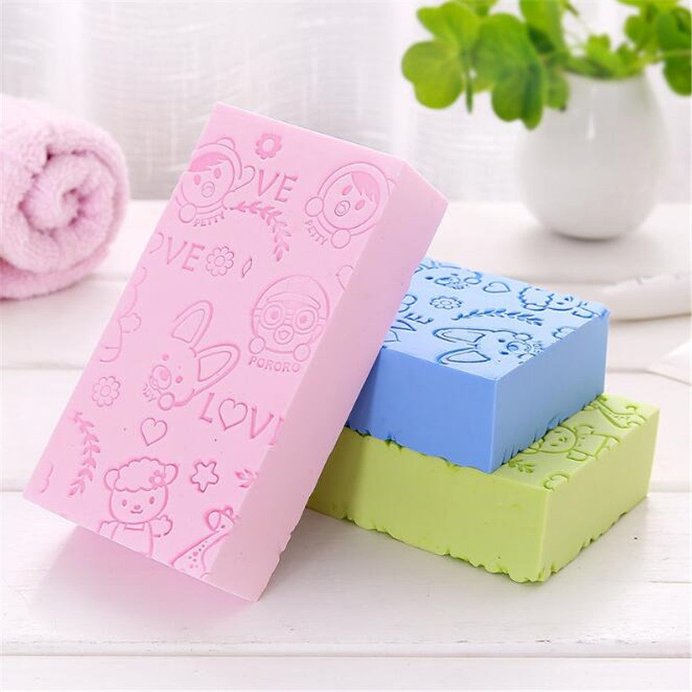 Exfoliating Shower Sponge for Gentle Body Scrub by HitMyNeed