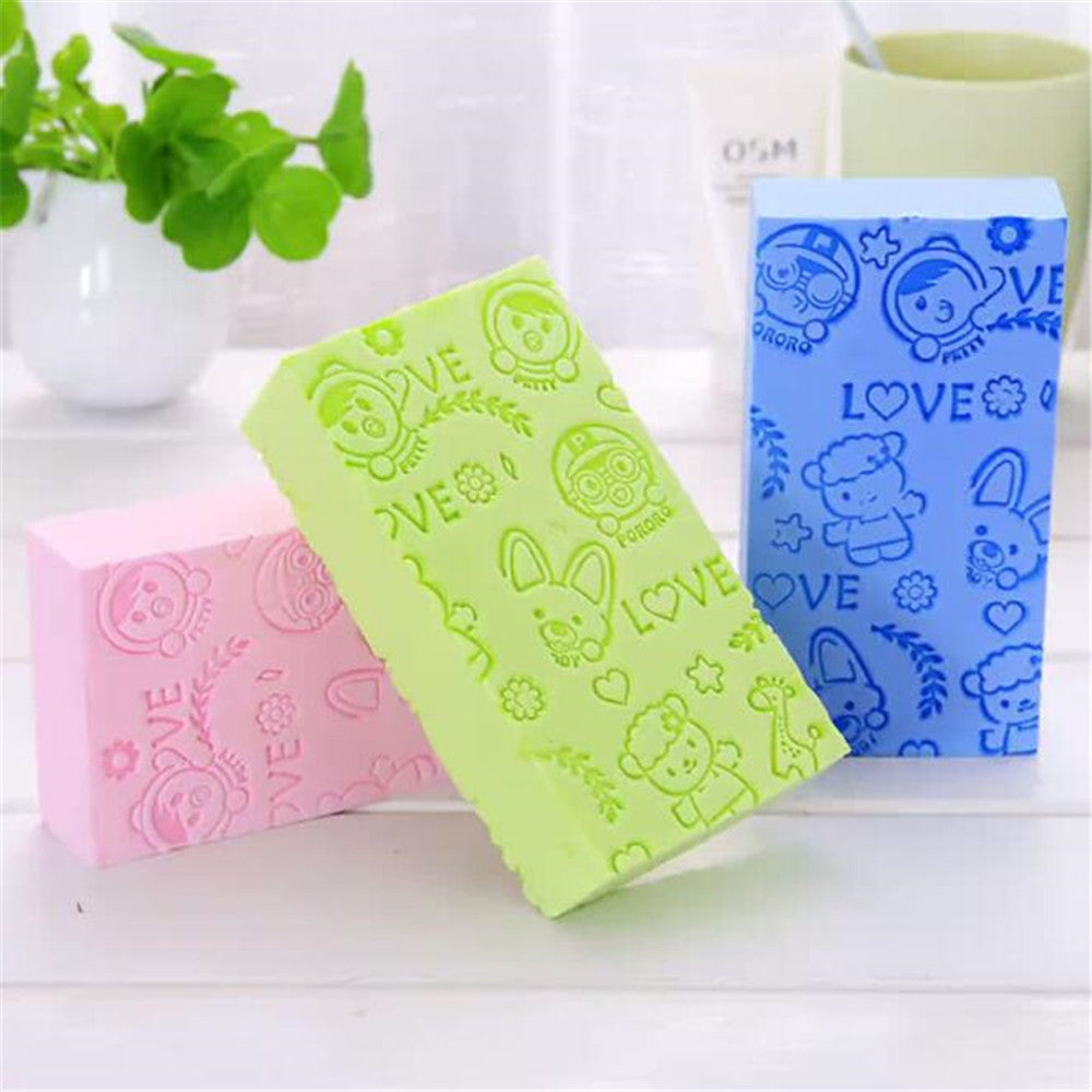 Exfoliating Shower Sponge for Gentle Body Scrub by HitMyNeed