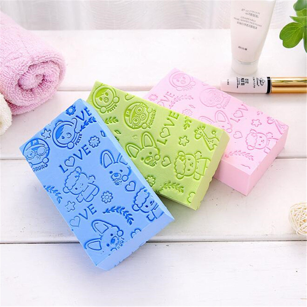 Exfoliating Shower Sponge for Gentle Body Scrub by HitMyNeed