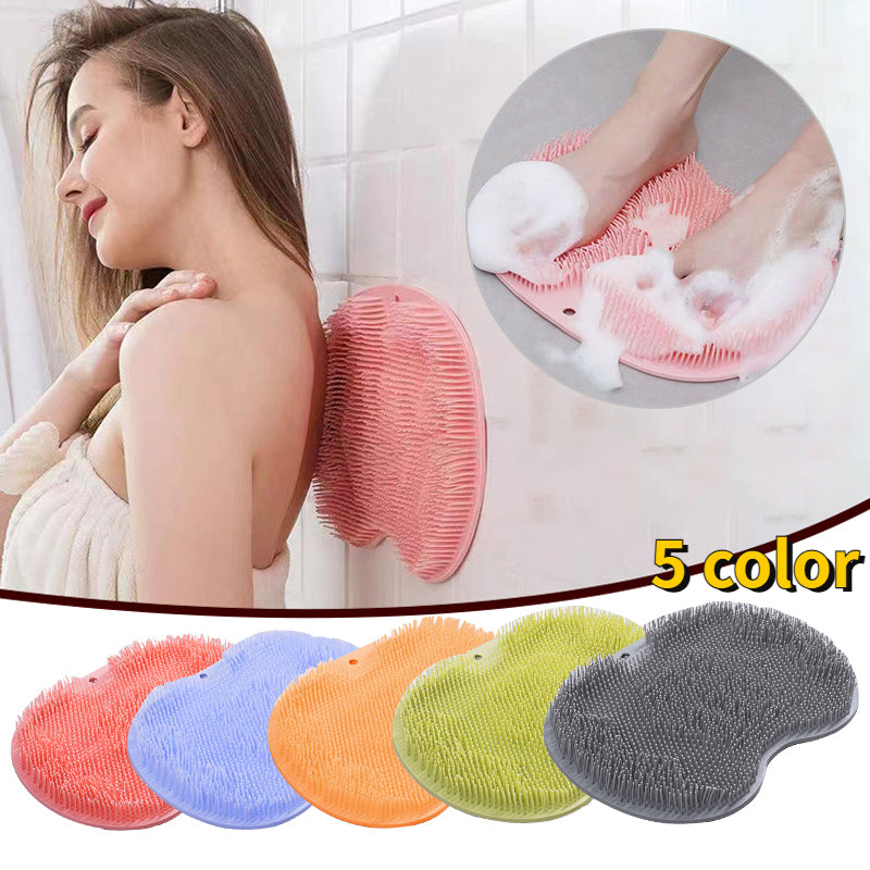 Exfoliating Silicone Back Scrubber for Shower blue by HitMyNeed