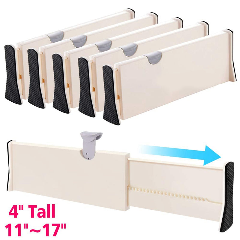 Expandable Drawer Dividers Set of 5 by HitMyNeed