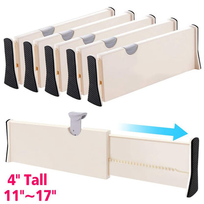 Expandable Drawer Dividers Set of 5 by HitMyNeed
