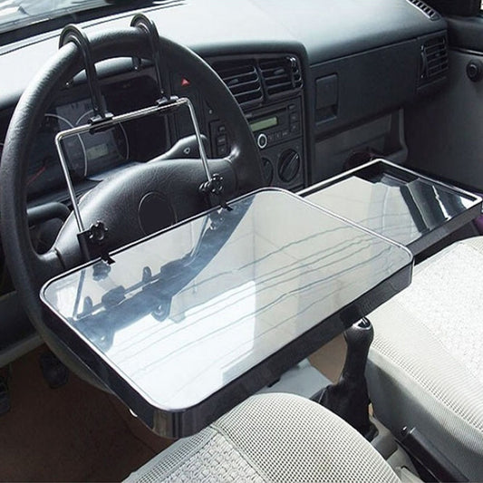 Extendable Car Steering Wheel Laptop Desk by HitMyNeed
