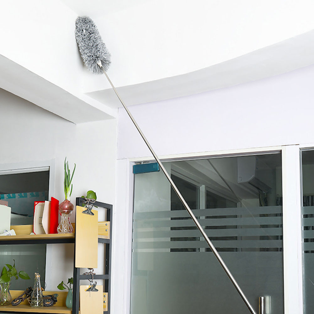 Extendable Microfiber Feather Duster 2.8m Reach by HitMyNeed
