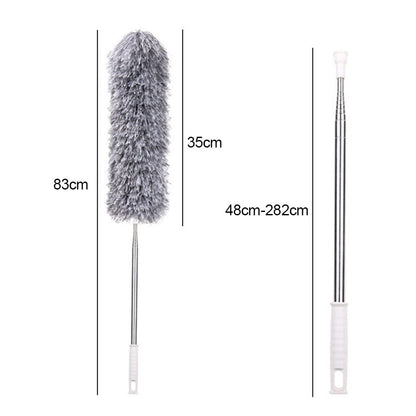 Extendable Microfiber Feather Duster 2.8m Reach by HitMyNeed