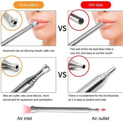 Extendable Stainless Steel Fire Blower Pipe by HitMyNeed