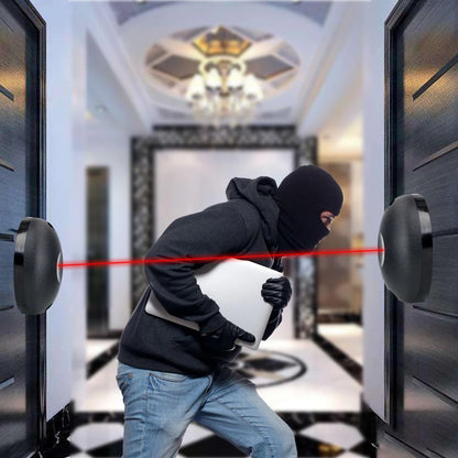 External Infrared Single Beam Alarm Sensor for Doors by HitMyNeed