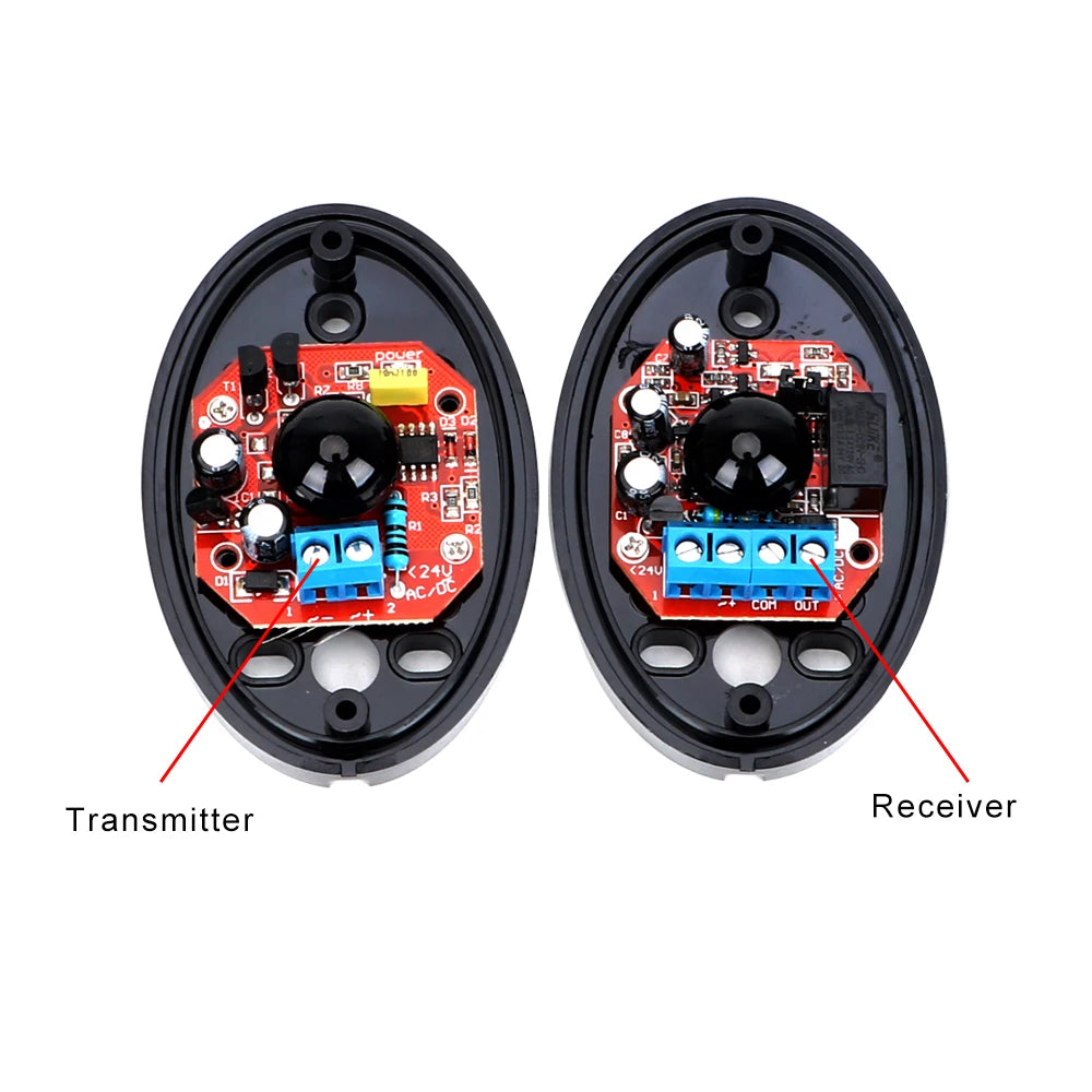 External Infrared Single Beam Alarm Sensor for Doors by HitMyNeed