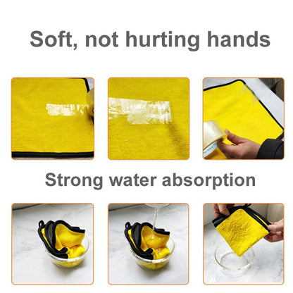 Extra Soft Microfiber Car Cloths Set (3 Pack) by HitMyNeed