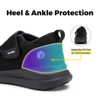 Extra Wide Men's Diabetic Orthopedic Walking Shoes by HitMyNeed