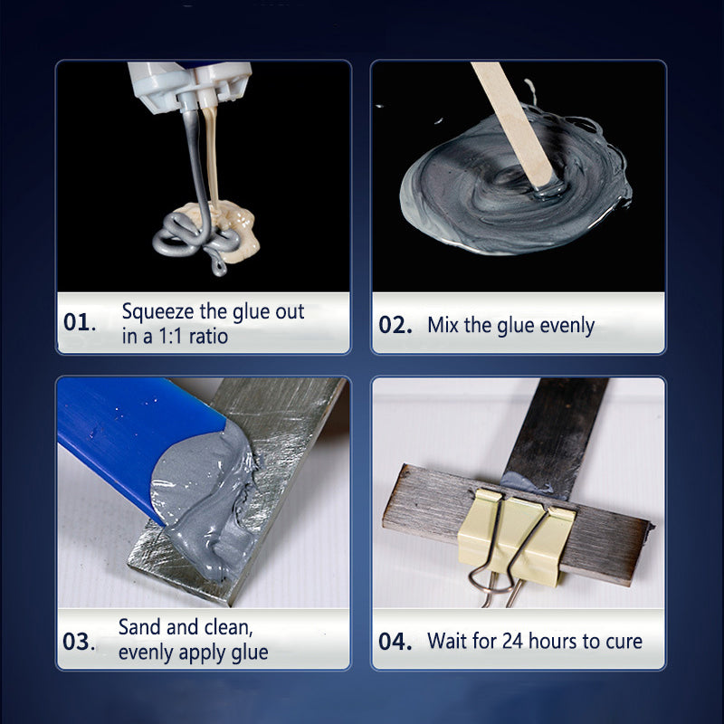 Extrusion Metal Repair Adhesive 100g High Strength AB Glue by HitMyNeed