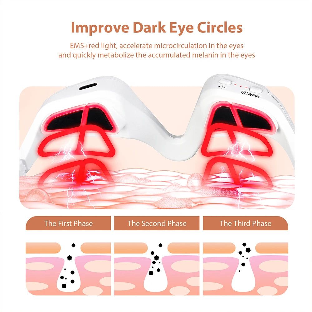 Eye Massager for Dark Circles & Eye Bags by HitMyNeed