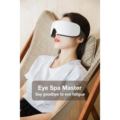 Eye Massager Mask with Heat, Vibration & Bluetooth Music by HitMyNeed