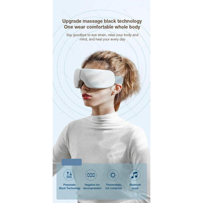 Eye Massager Mask with Heat, Vibration & Bluetooth Music by HitMyNeed