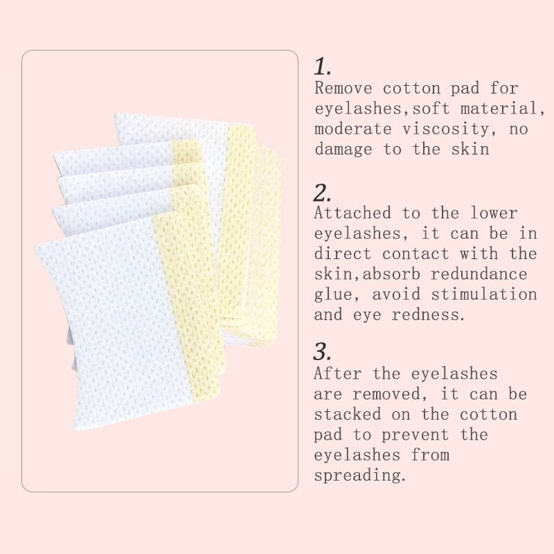 Eye Pads for Eyelash Extensions (40 Pairs) by HitMyNeed