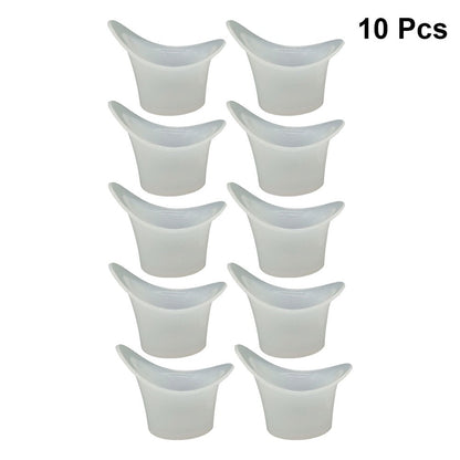 Eye Wash Cup Set 10-Pack Reusable PE Rinse Cups by HitMyNeed