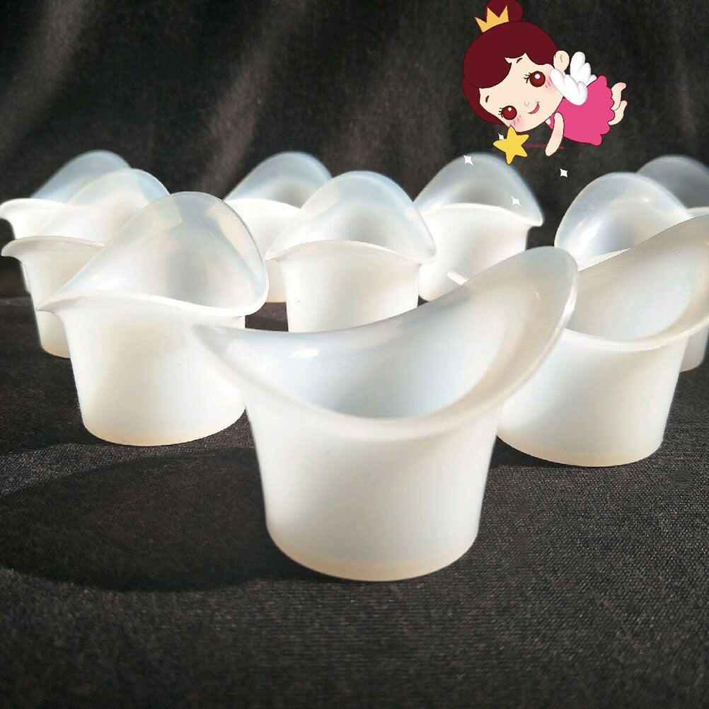 Eye Wash Cup Set 10-Pack Reusable PE Rinse Cups by HitMyNeed