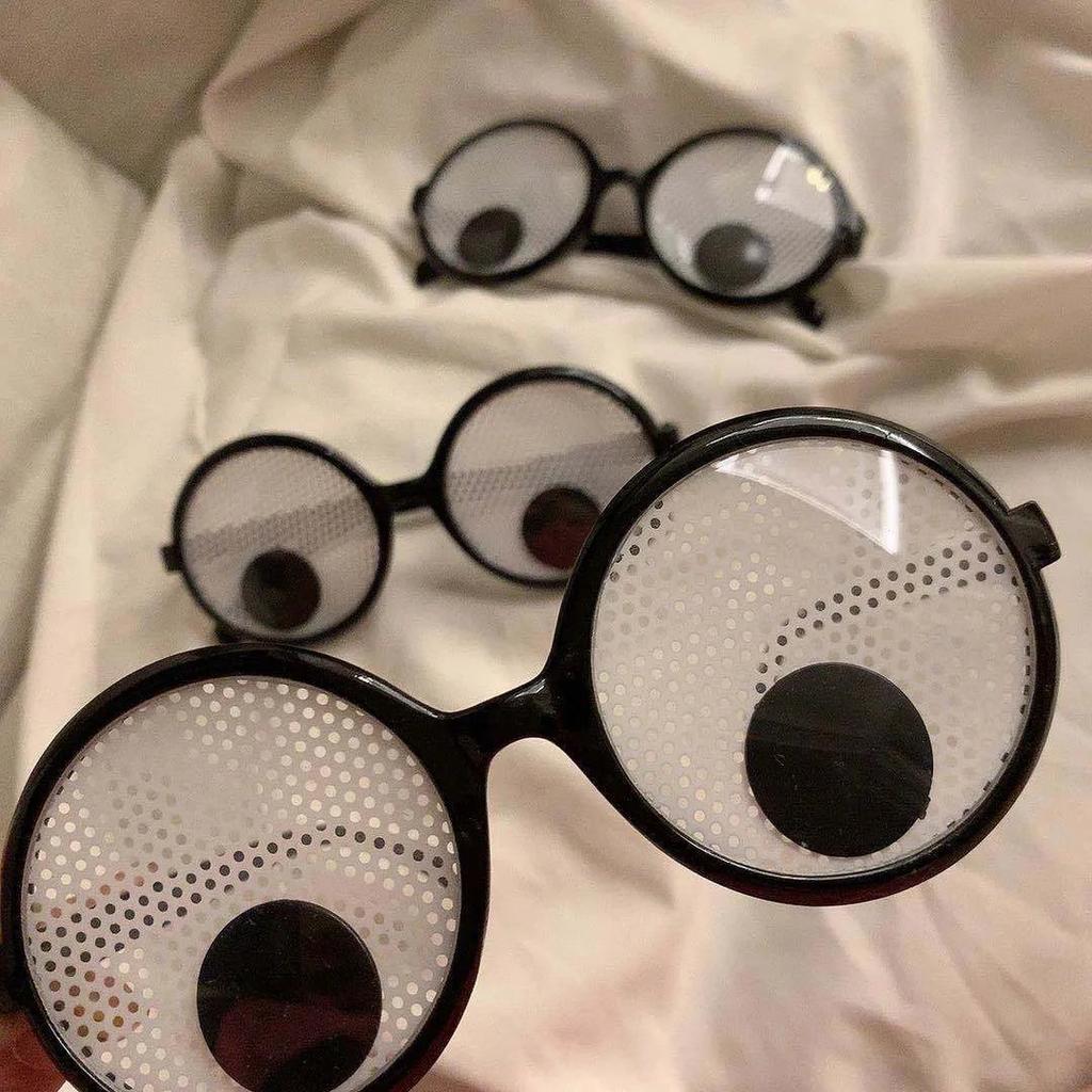 Eyeball Rolling Funny Glasses for Costumes & Parties by HitMyNeed